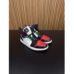 Jordan Jordan 1 Mid SE Black White Multi-Color (Women's) Size 8.5W, PREOWNED NO BOX
