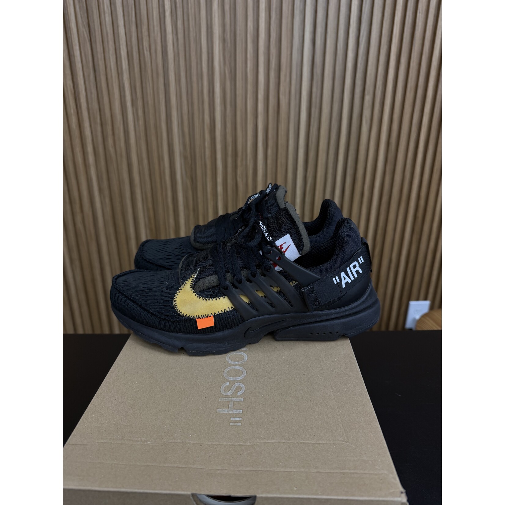 Nike Nike Air Presto Off-White Black (2018) Size 9, PREOWNED*