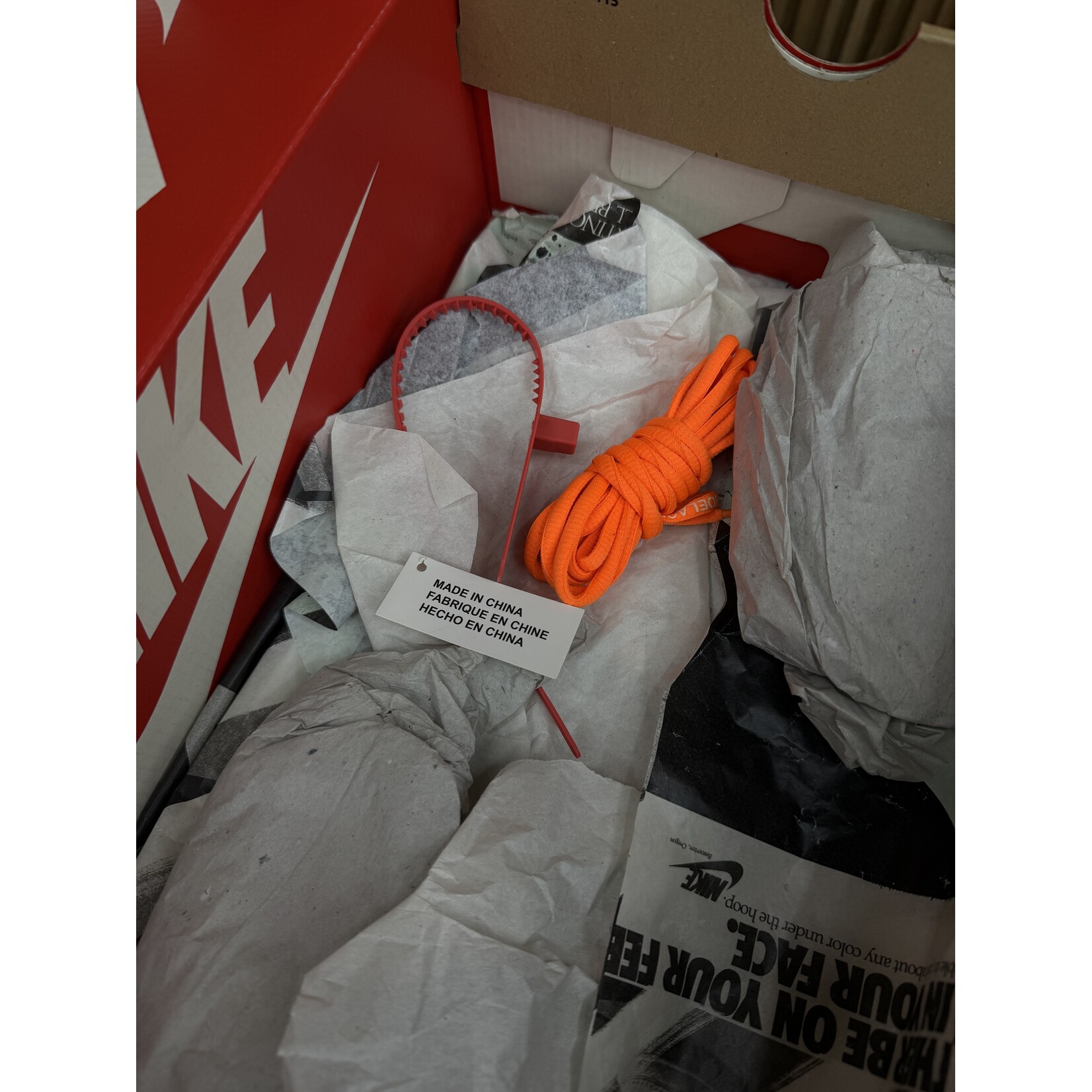 Nike Nike Air Presto Off-White Black (2018) Size 9, PREOWNED*