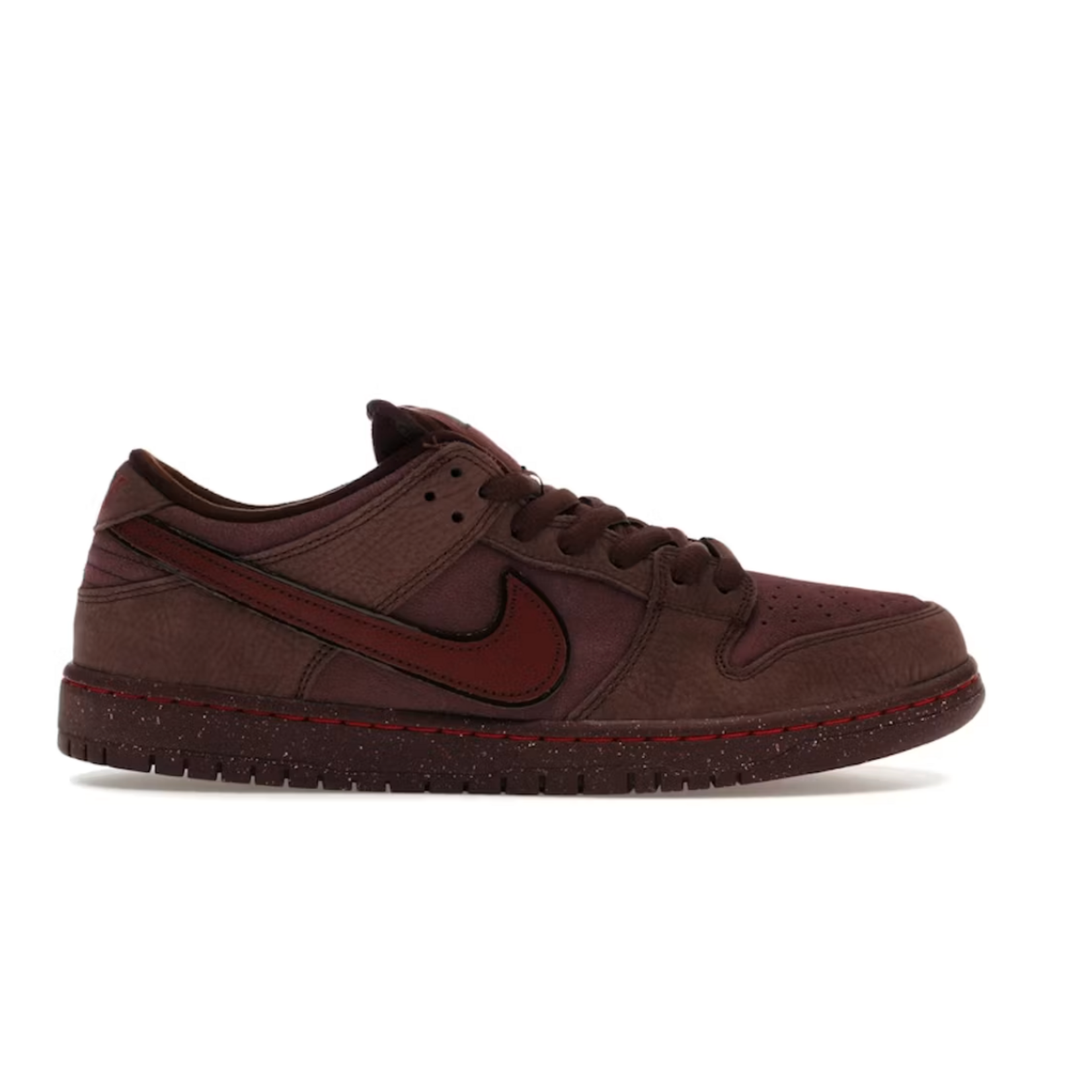 Nike Nike SB Dunk Low City of Love Burgundy Crush Size 10.5, DS BRAND NEW
