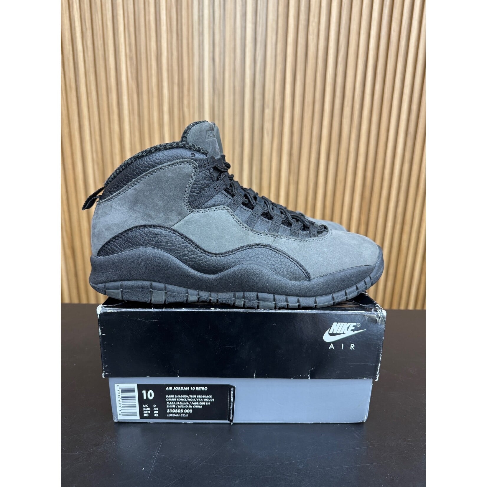 Jordan Jordan 10 Retro Shadow (2018) Size 10, PREOWNED*