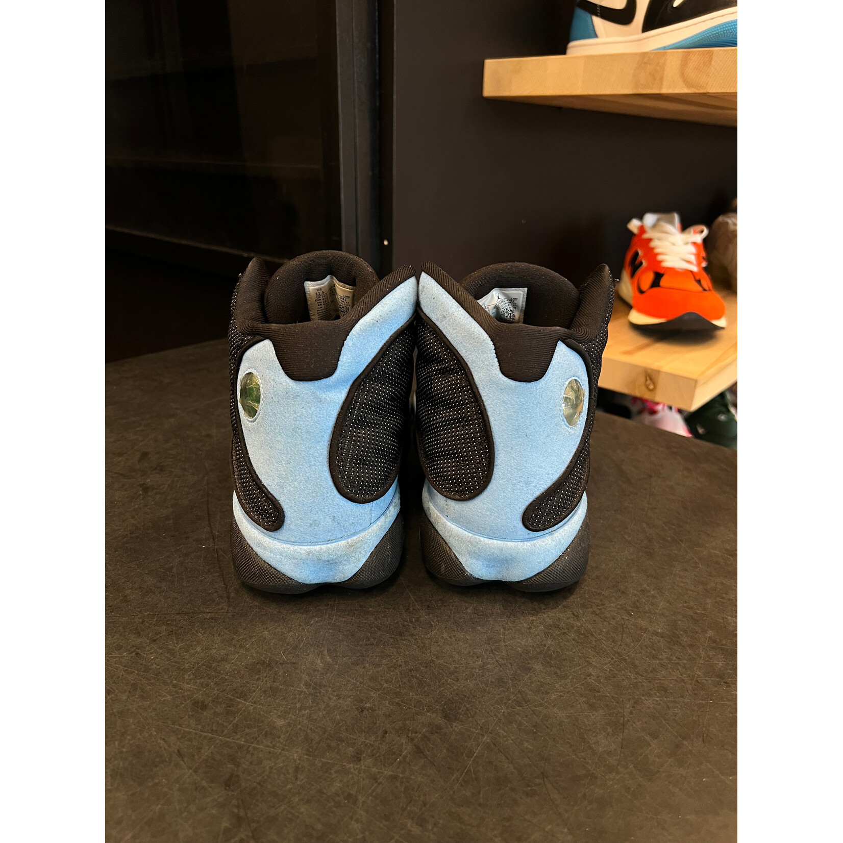 Jordan Jordan 13 Retro Black University Blue Size 11.5, PREOWNED*