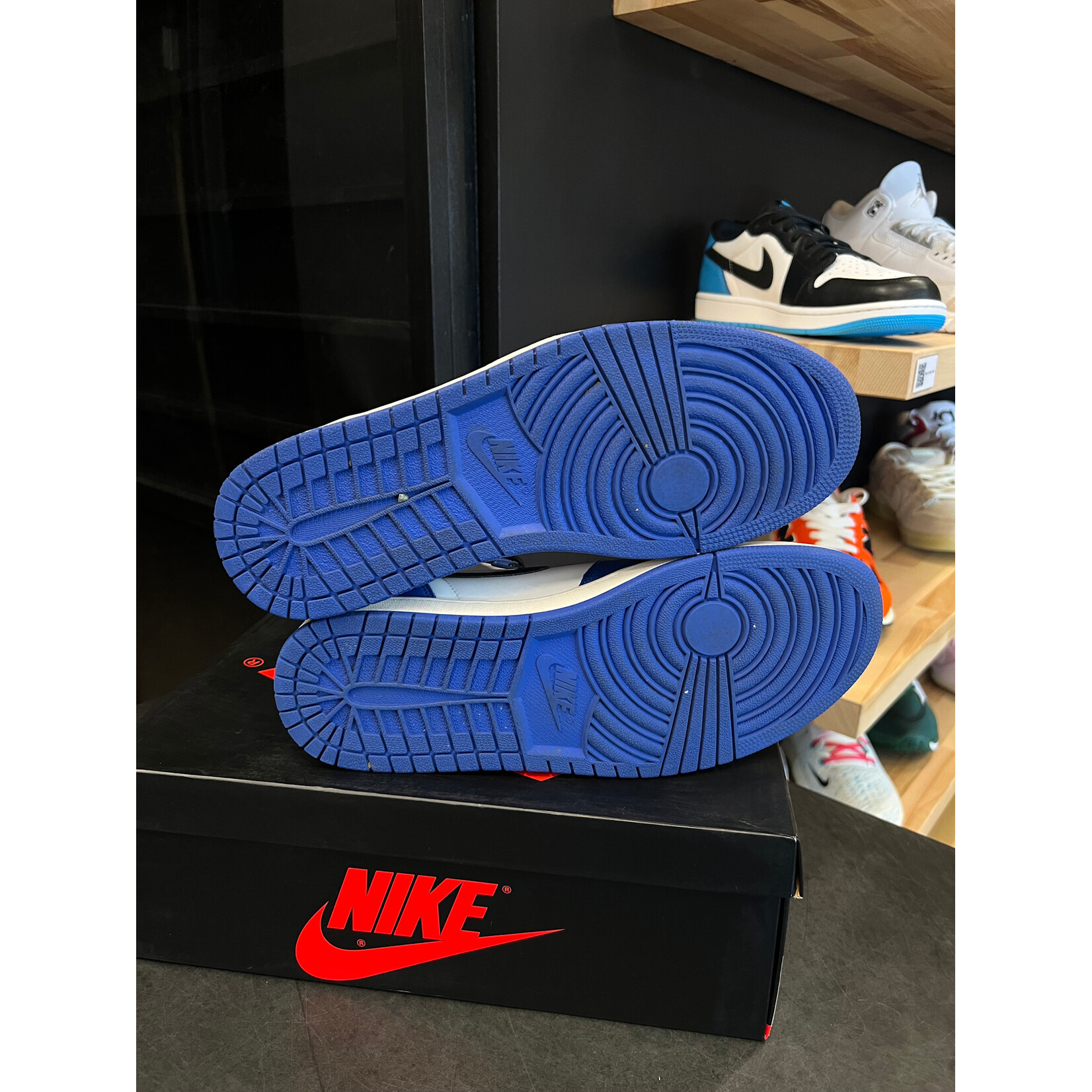 Jordan Jordan 1 Retro High Game Royal Size 11.5, PREOWNED