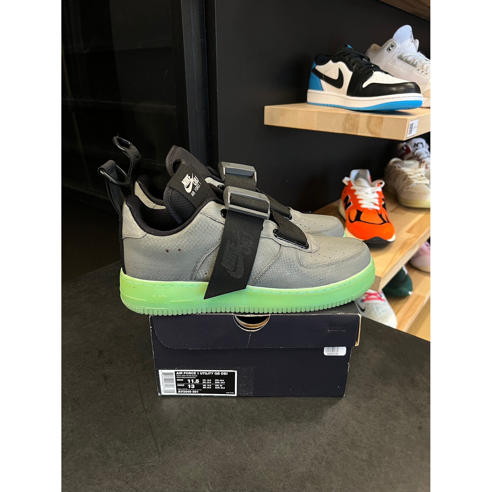 Nike Nike Air Force 1 Utility Odell Beckham Jr Size 11.5, PREOWNED