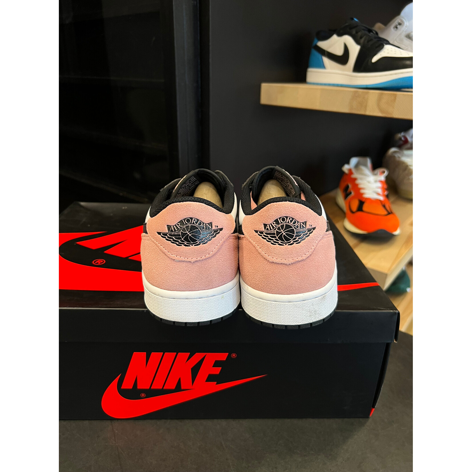 Jordan Jordan 1 Low OG Bleached Coral Size 12, PREOWNED*