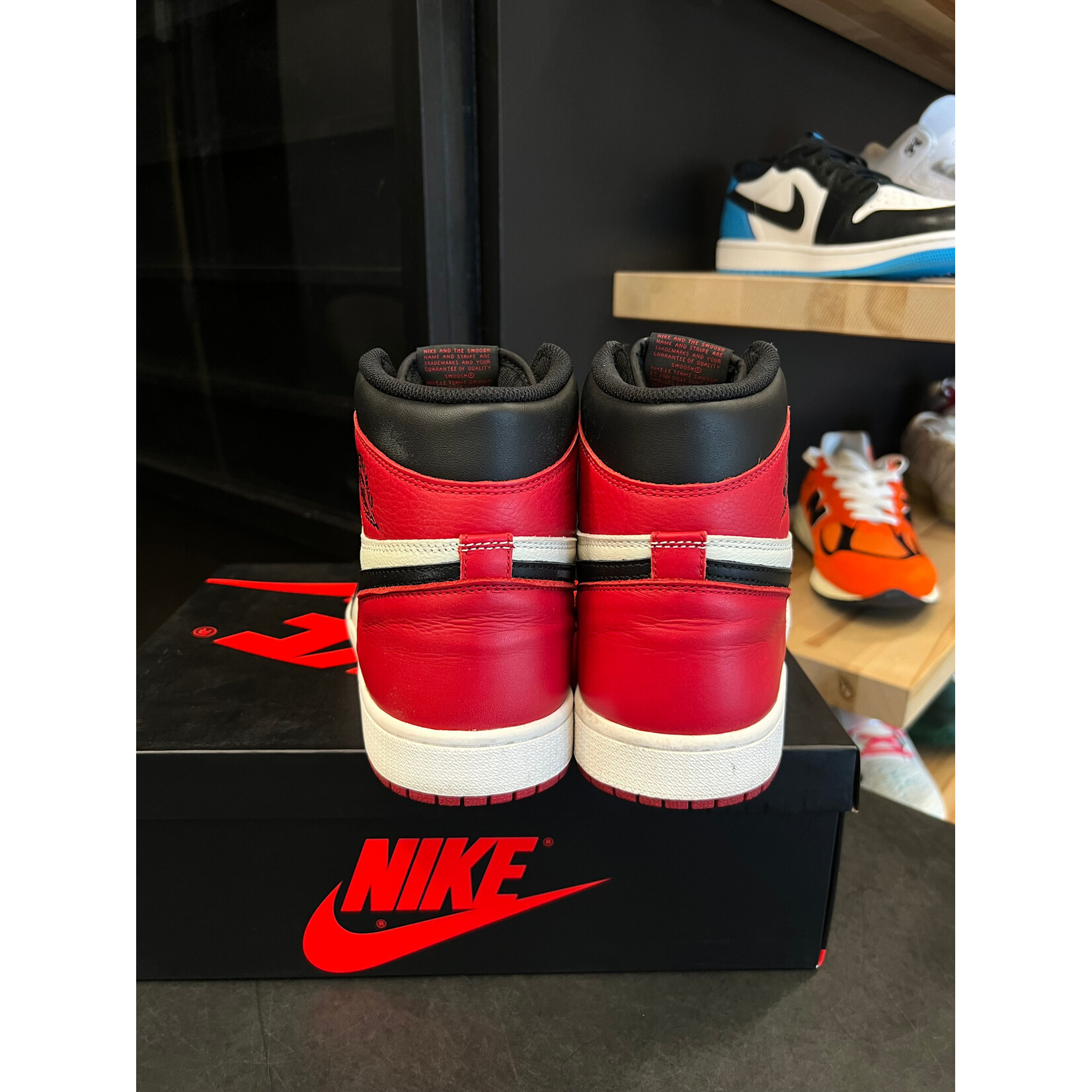 Jordan Jordan 1 Retro High Bred Toe Size 11.5, PREOWNED*