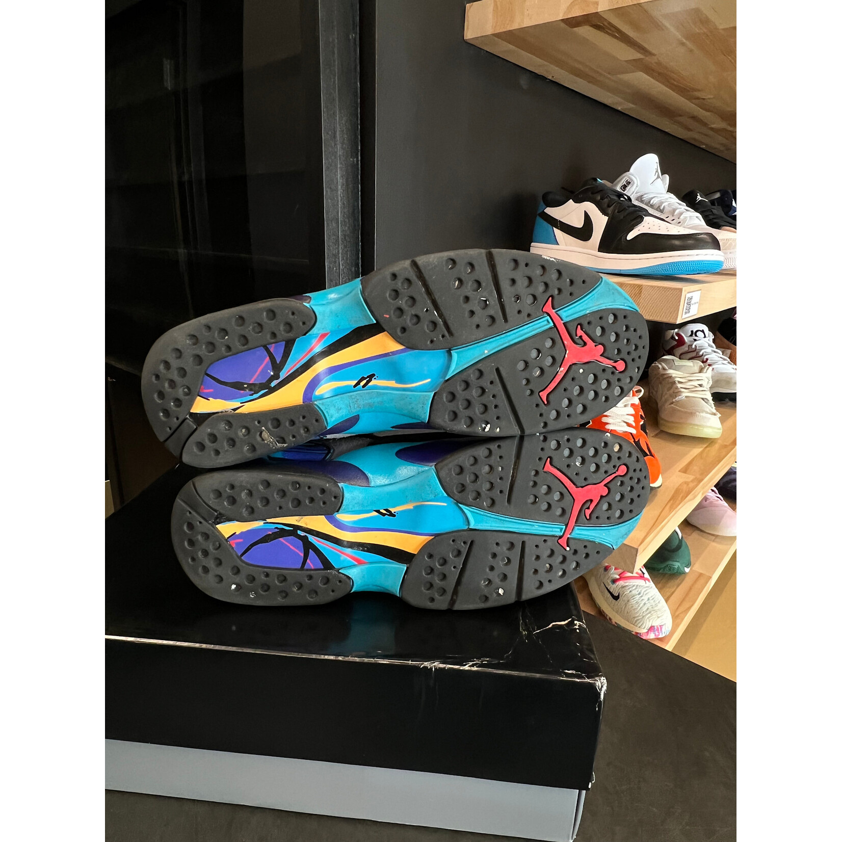 Jordan Jordan 8 Retro Aqua (2025) Size 11.5, PREOWNED*