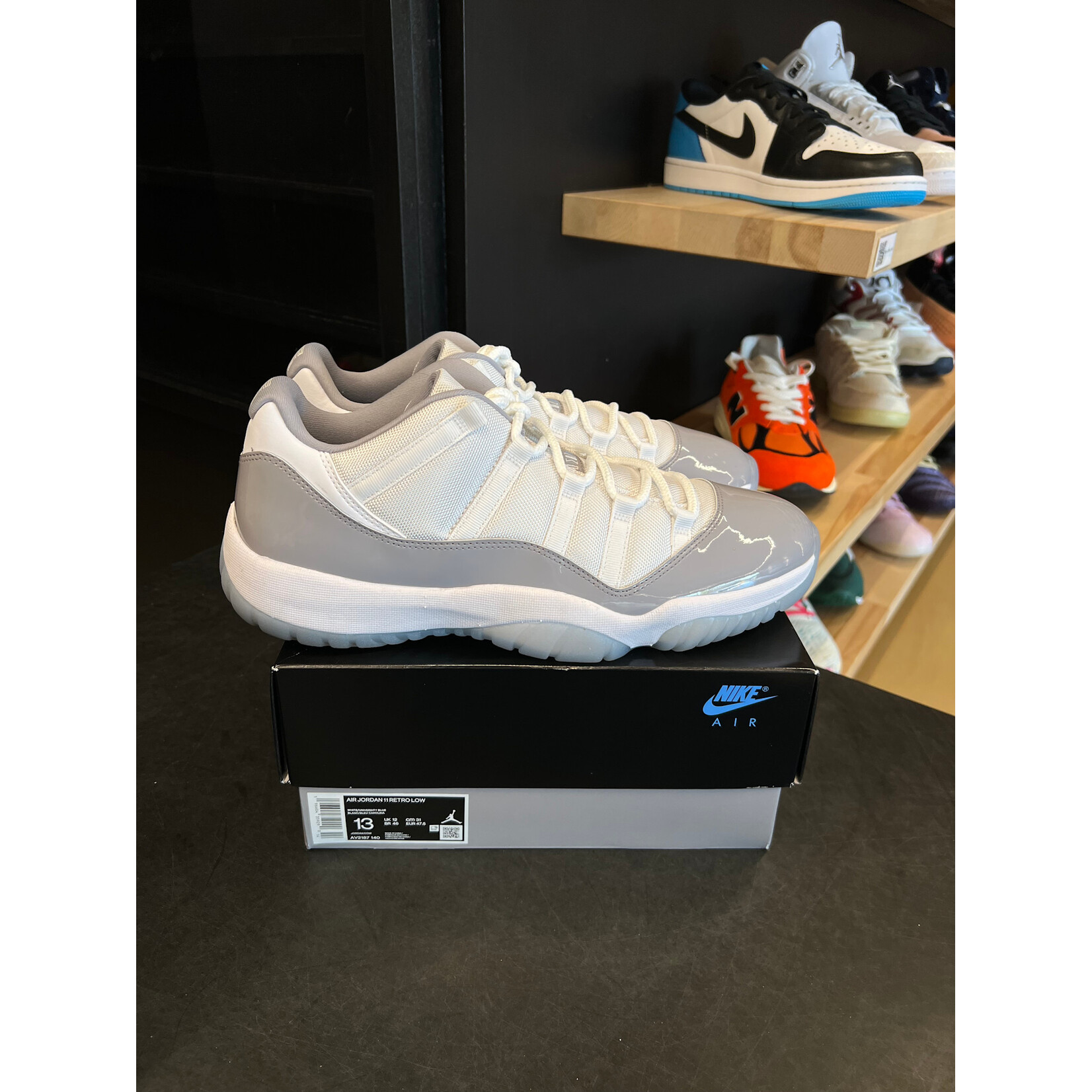 Jordan Jordan 11 Retro Low Cement Grey Size 13, PREOWNED*