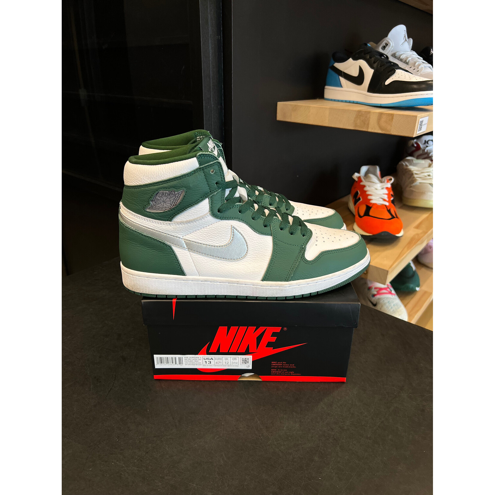 Jordan Jordan 1 Retro High OG Gorge Green Size 13, PREOWNED
