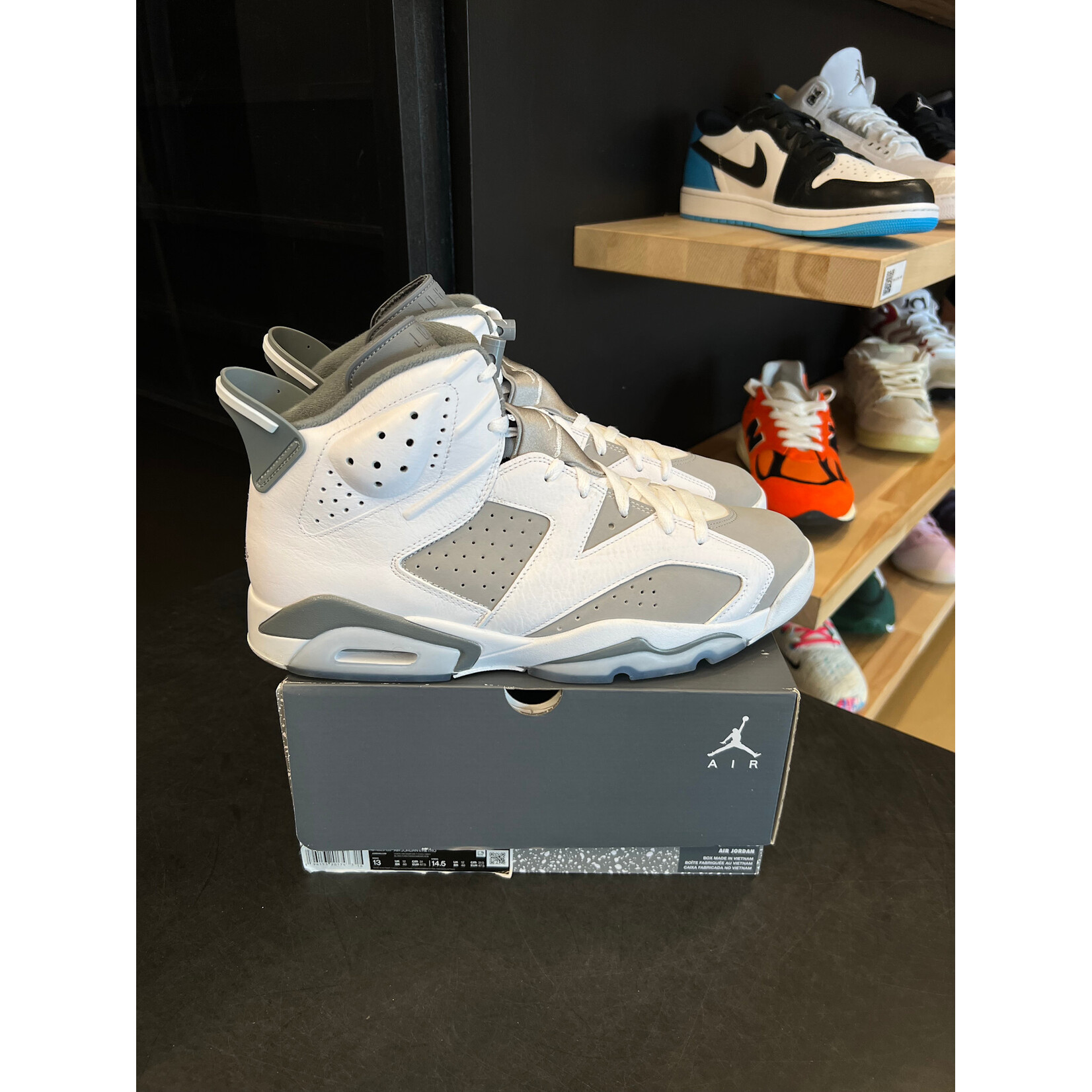 Jordan Jordan 6 Retro Cool Grey Size 13, PREOWNED*
