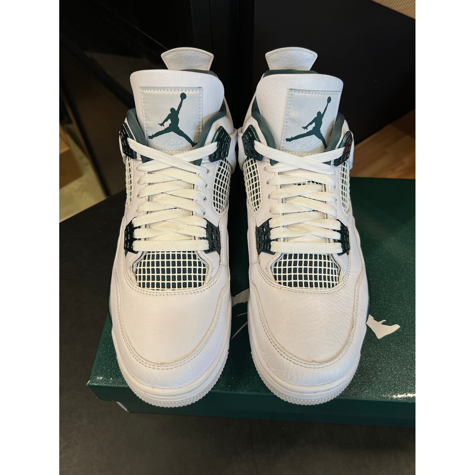Jordan Jordan 4 Retro Oxidized Green Size 9.5, PREOWNED*