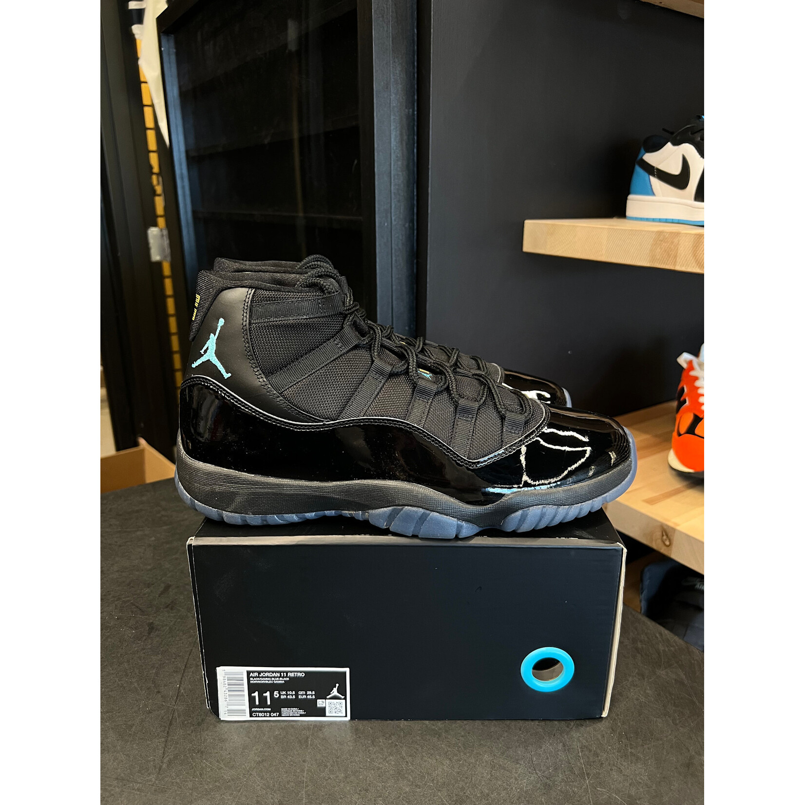 Jordan Jordan 11 Retro Gamma Blue (2025) Size 11.5, PREOWNED*