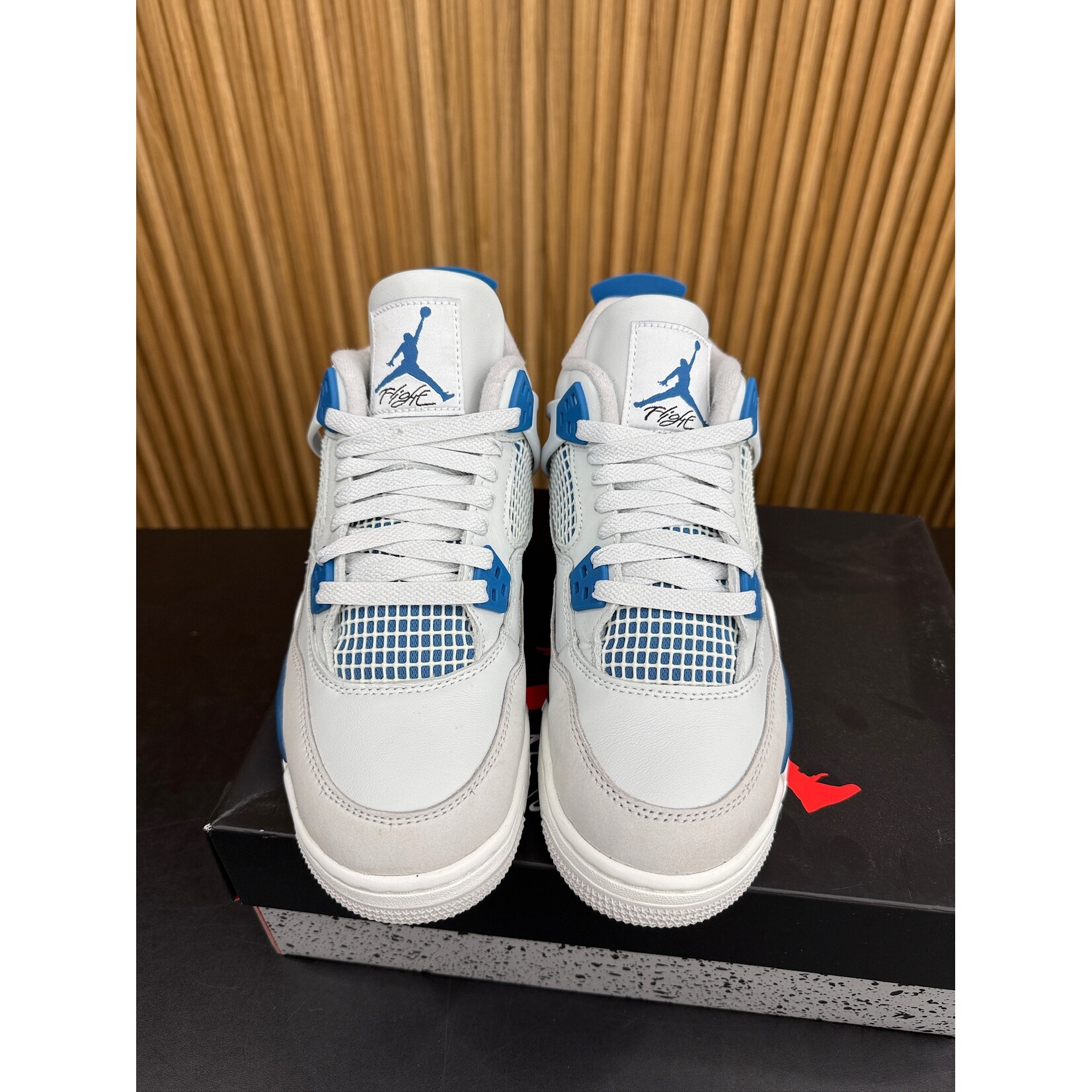 Jordan Jordan 4 Retro Military Blue (2024) (GS) Size 6.5Y, PREOWNED*