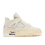 Jordan Jordan 4 Retro Off-White Sail (Women's) Size 7.5W, DS BRAND NEW*