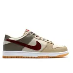Nike Nike Dunk Low Light Bone Rough Red Size 9.5, DS BRAND NEW*