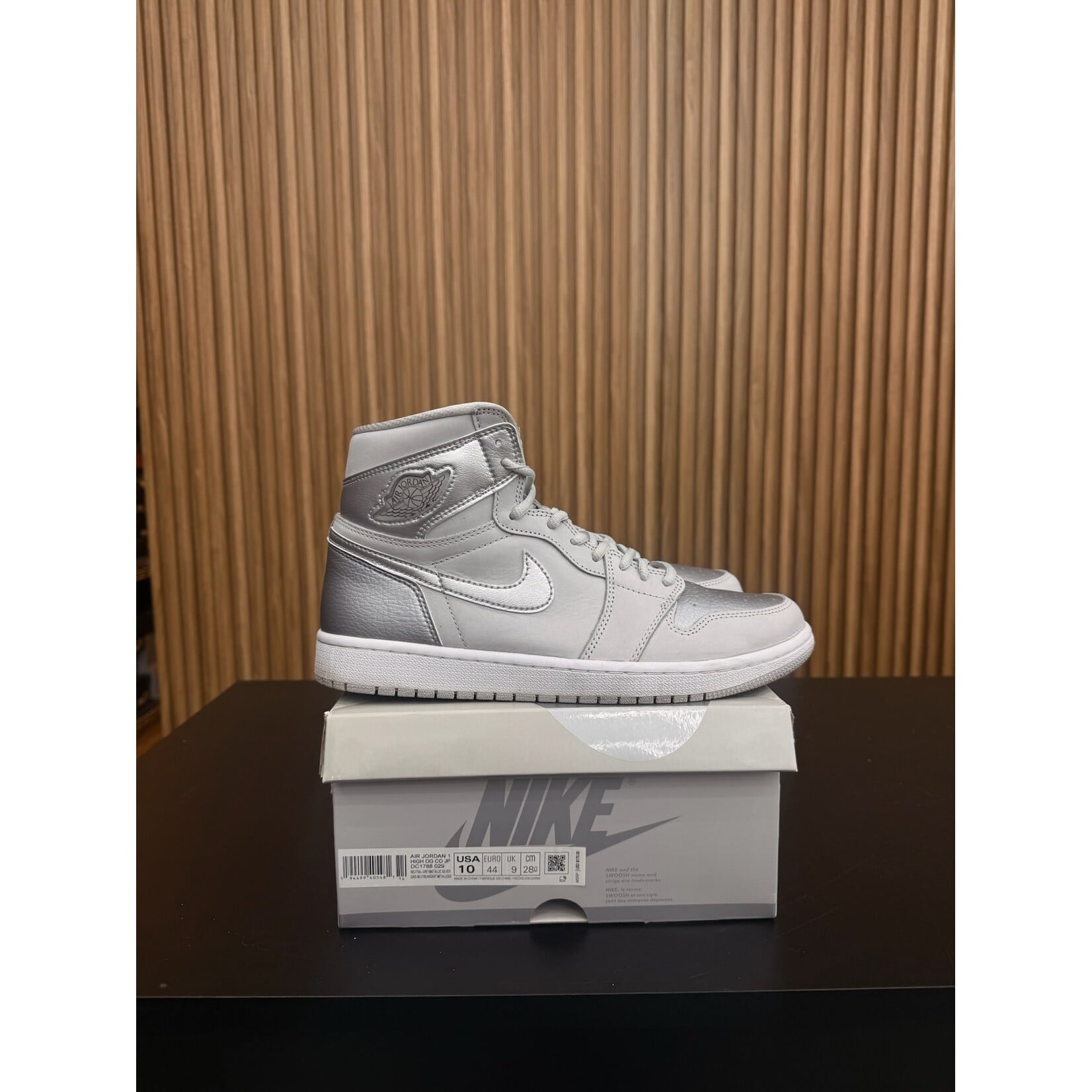 Jordan Jordan 1 Retro High CO.JP Neutral Grey (2020) Size 10, PREOWNED