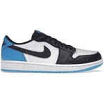 Jordan Jordan 1 Retro Low OG Black Dark Powder Blue (GS) Size 5.5Y, DS BRAND NEW