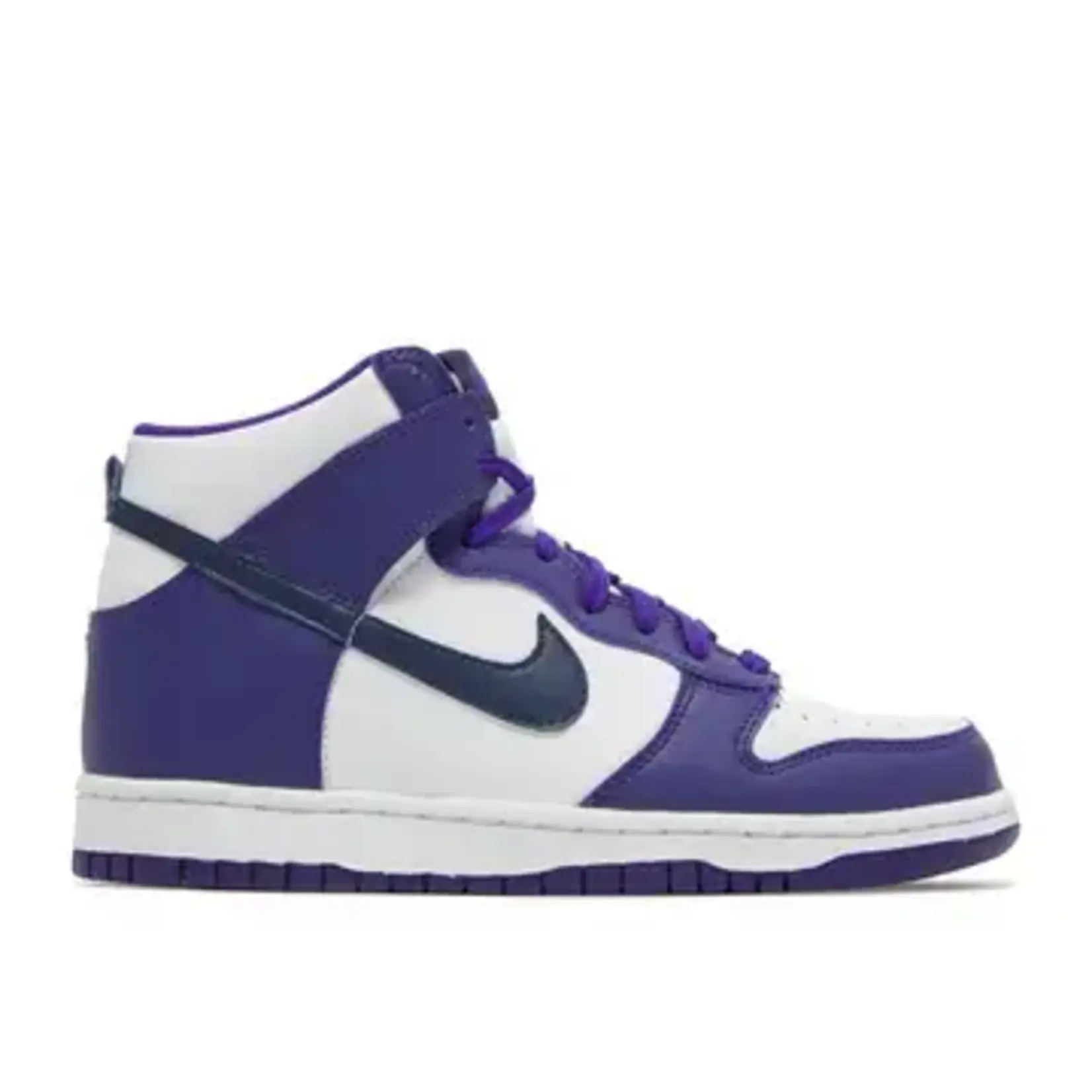 Nike Nike Dunk High Electro Purple Midnight Navy (GS) Size 5Y, DS BRAND NEW