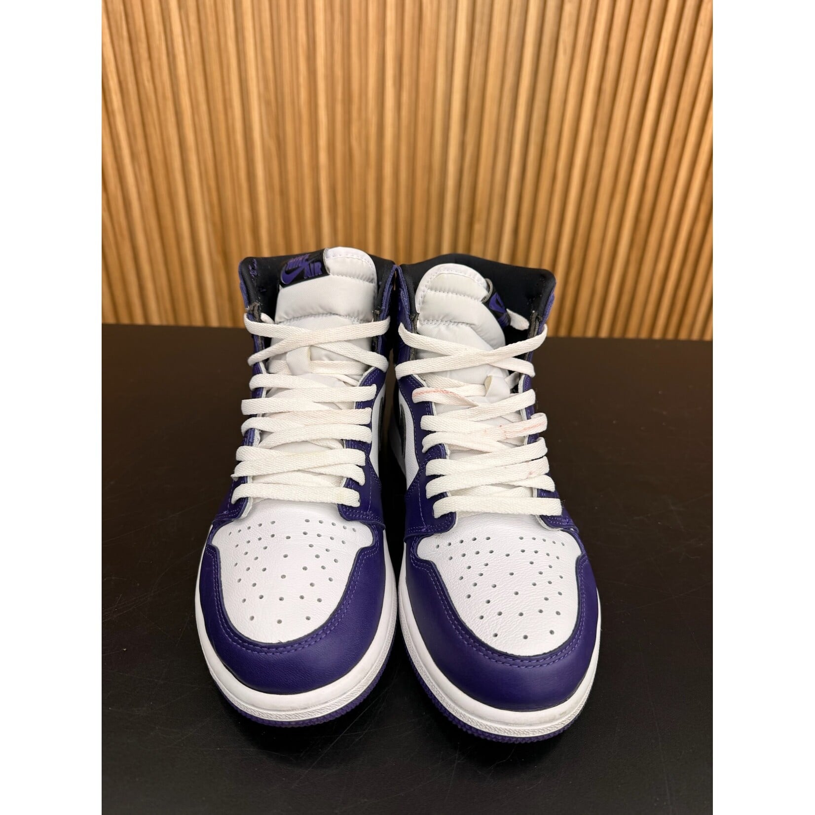 Jordan Jordan 1 Retro High Court Purple White Size 10, PREOWNED NO BOX