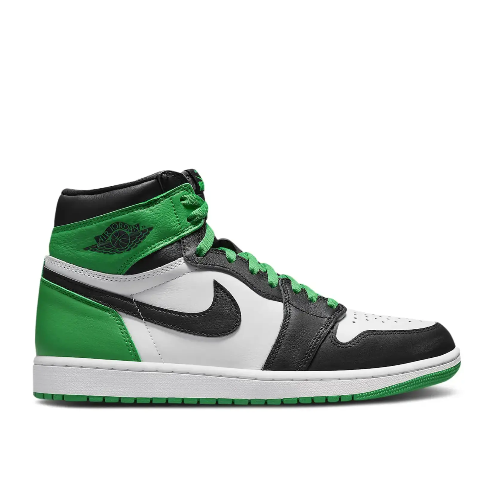 Jordan Jordan 1 Retro High OG Lucky Green Size 6, DS BRAND NEW DAMAGED LID