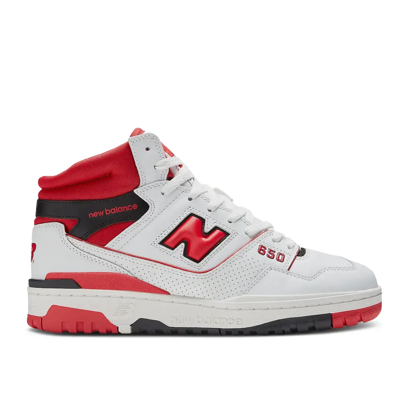New New Balance 650R Aime Leon Dore White Red Size 9, DS BRAND NEW*