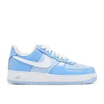 Nike Nike Air Force 1 Low '07 LV8 Phychic Blue White Patent Size 11, DS BRAND NEW NO BOX*