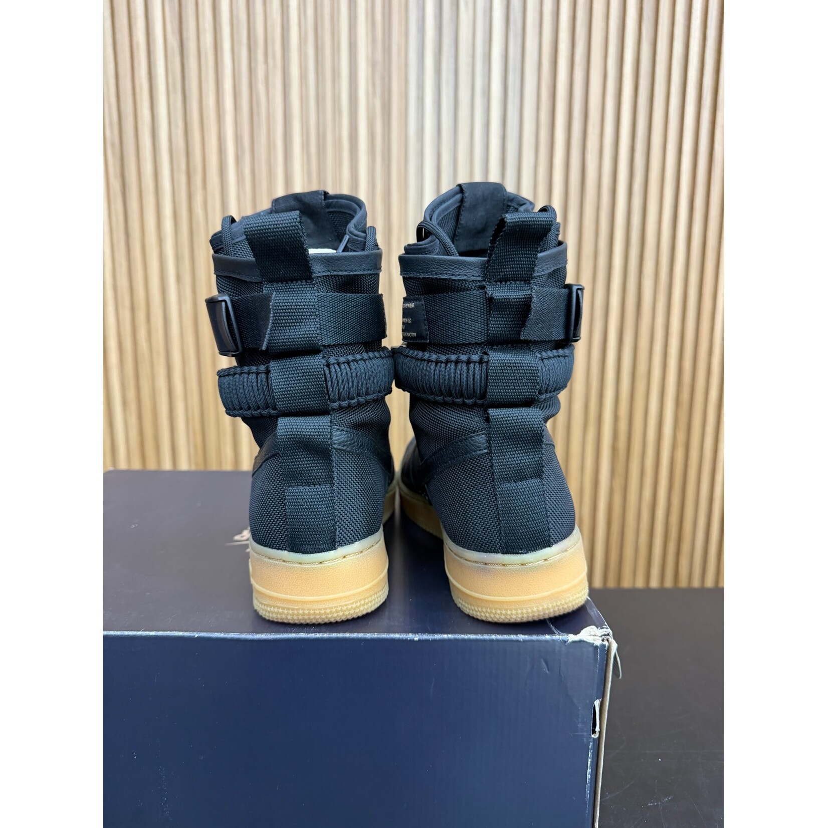 Nike Nike SF Air Force 1 Black Gum Size 9, PREOWNED