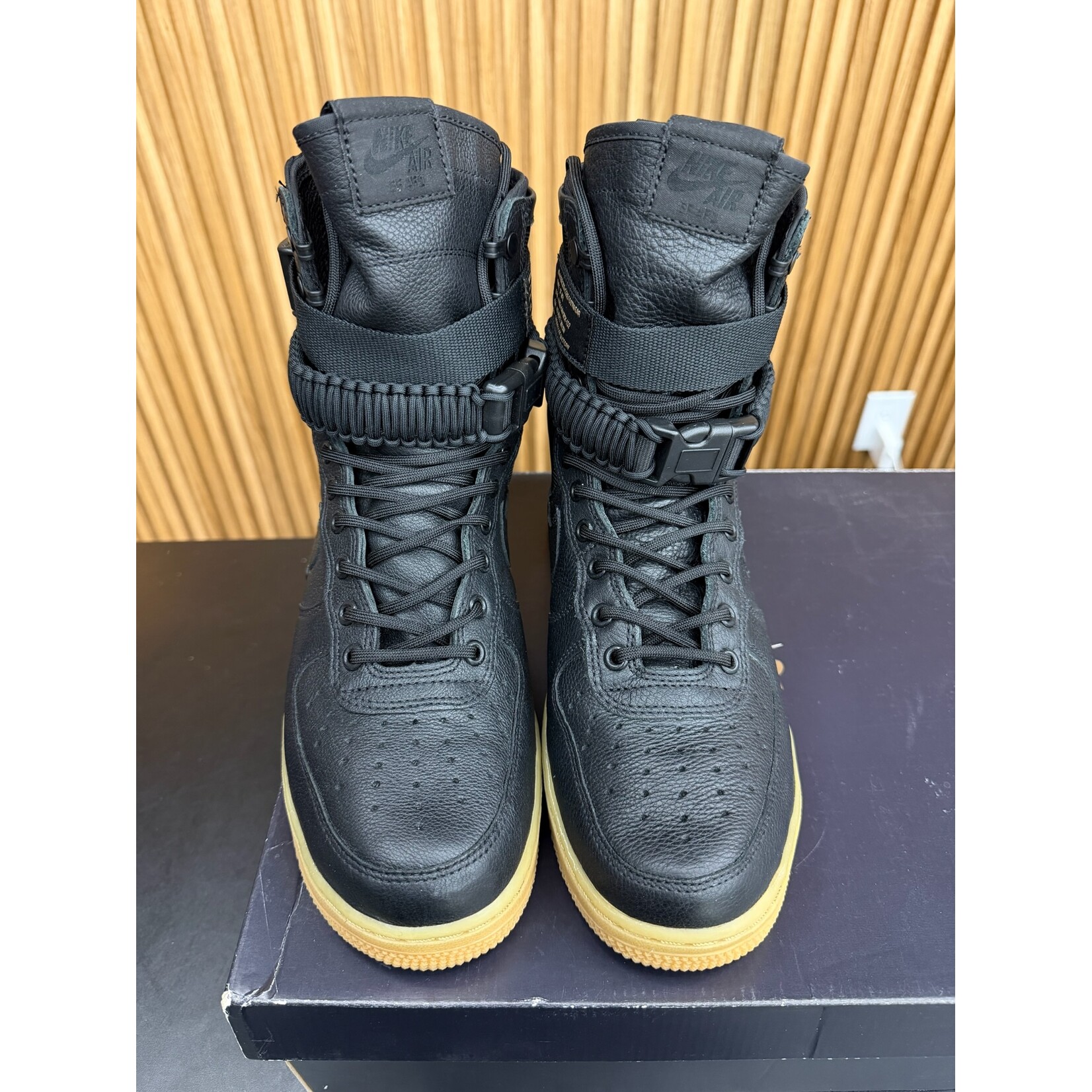 Nike Nike SF Air Force 1 Black Gum Size 9, PREOWNED