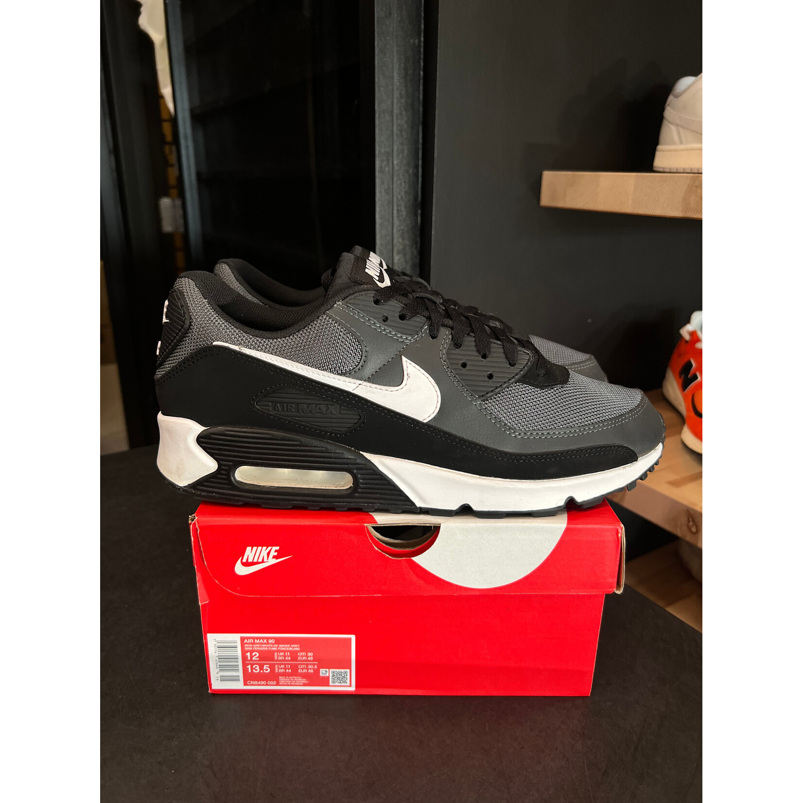 Nike Nike Air Max 90 Iron Grey Size 12, PREOWNED*
