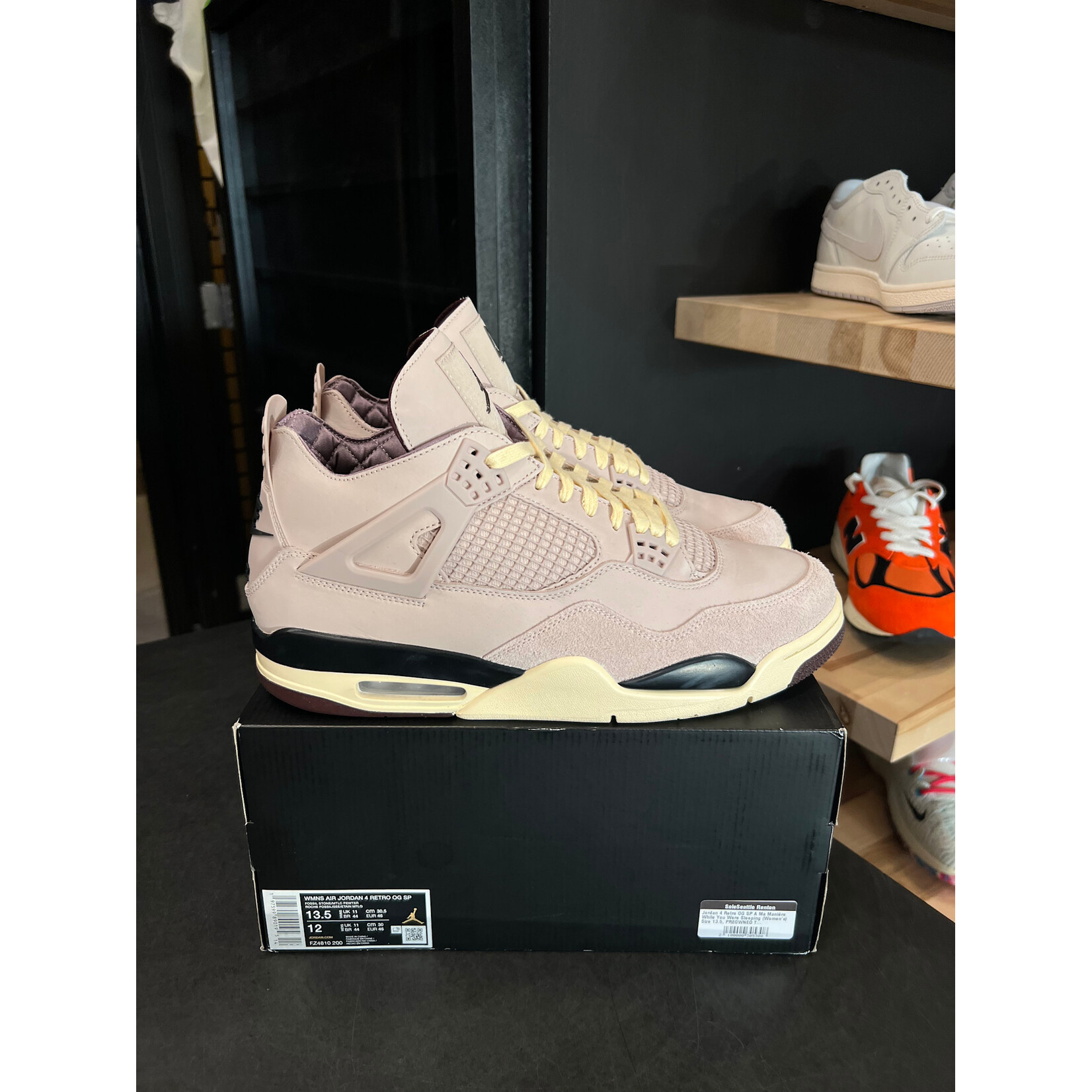 Jordan Jordan 4 Retro OG SP A Ma Maniére While You Were Sleeping (Women's) Size 13.5W, PREOWNED*