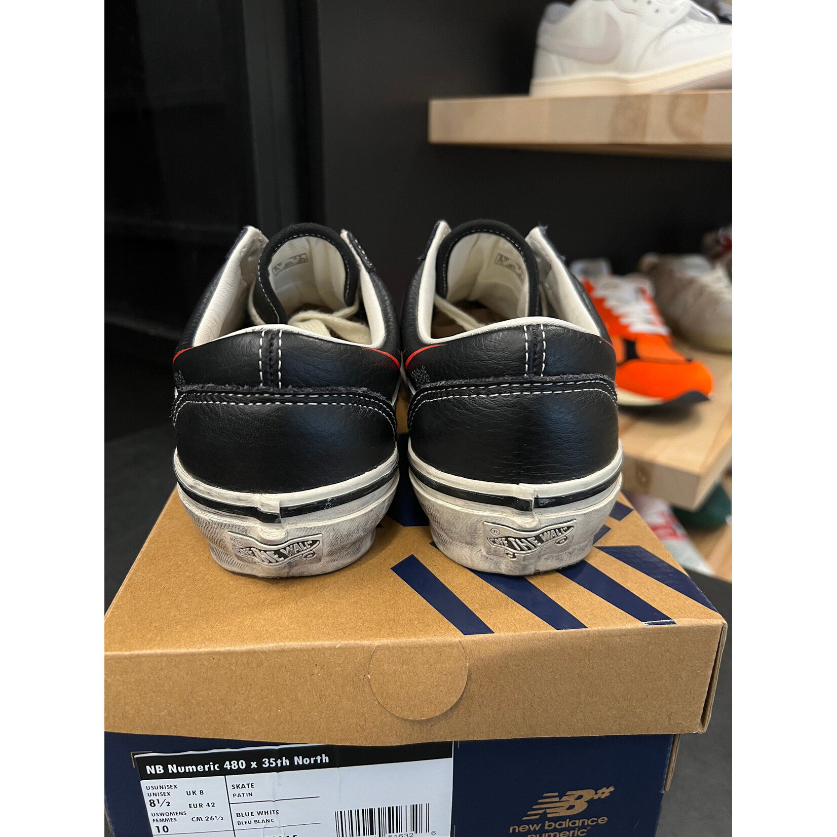 Vans Vans LX Old Skool Archive Flame Black Size 8, PREOWNED*