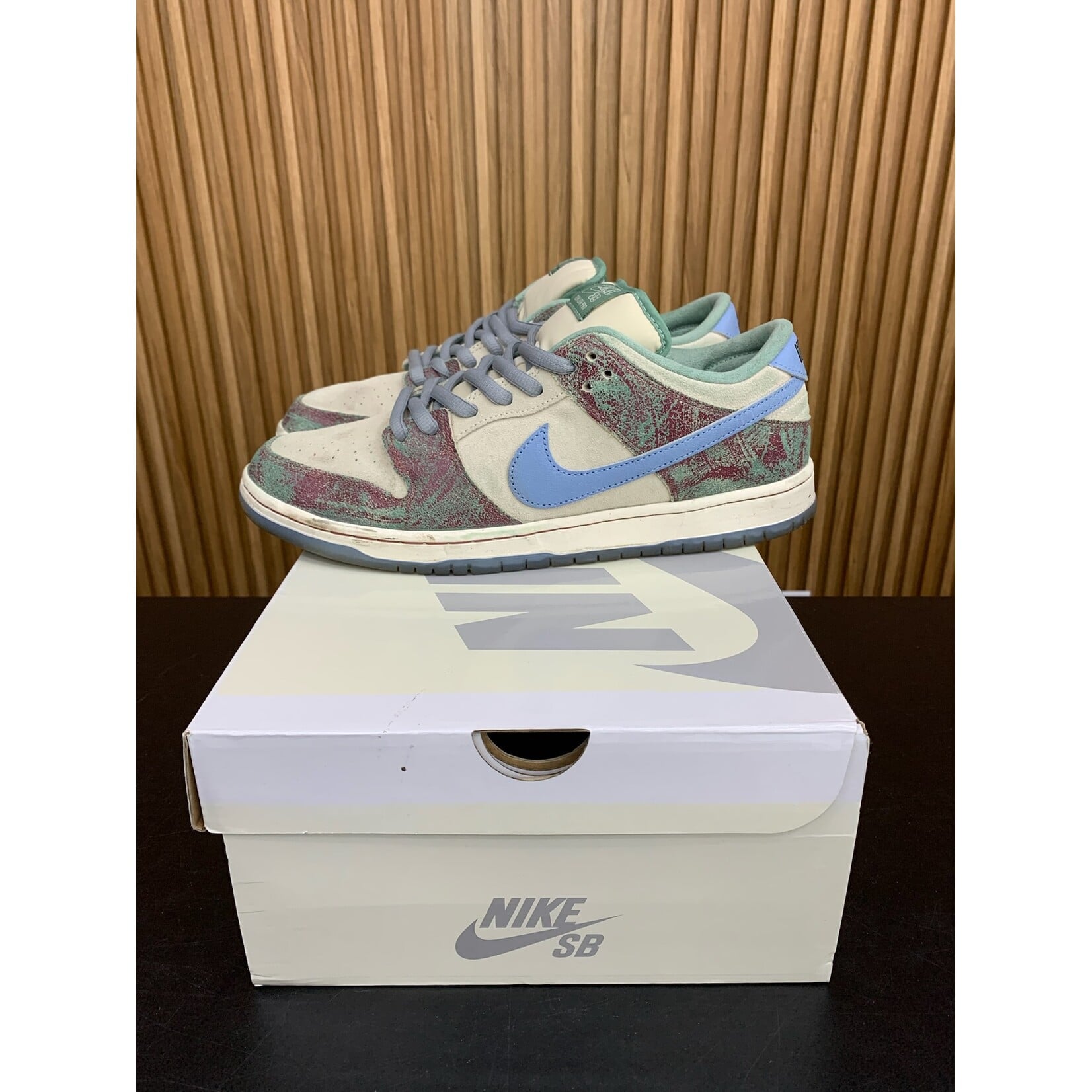 Nike Nike SB Dunk Low Crenshaw Skate Club Size 11.5, PREOWNED