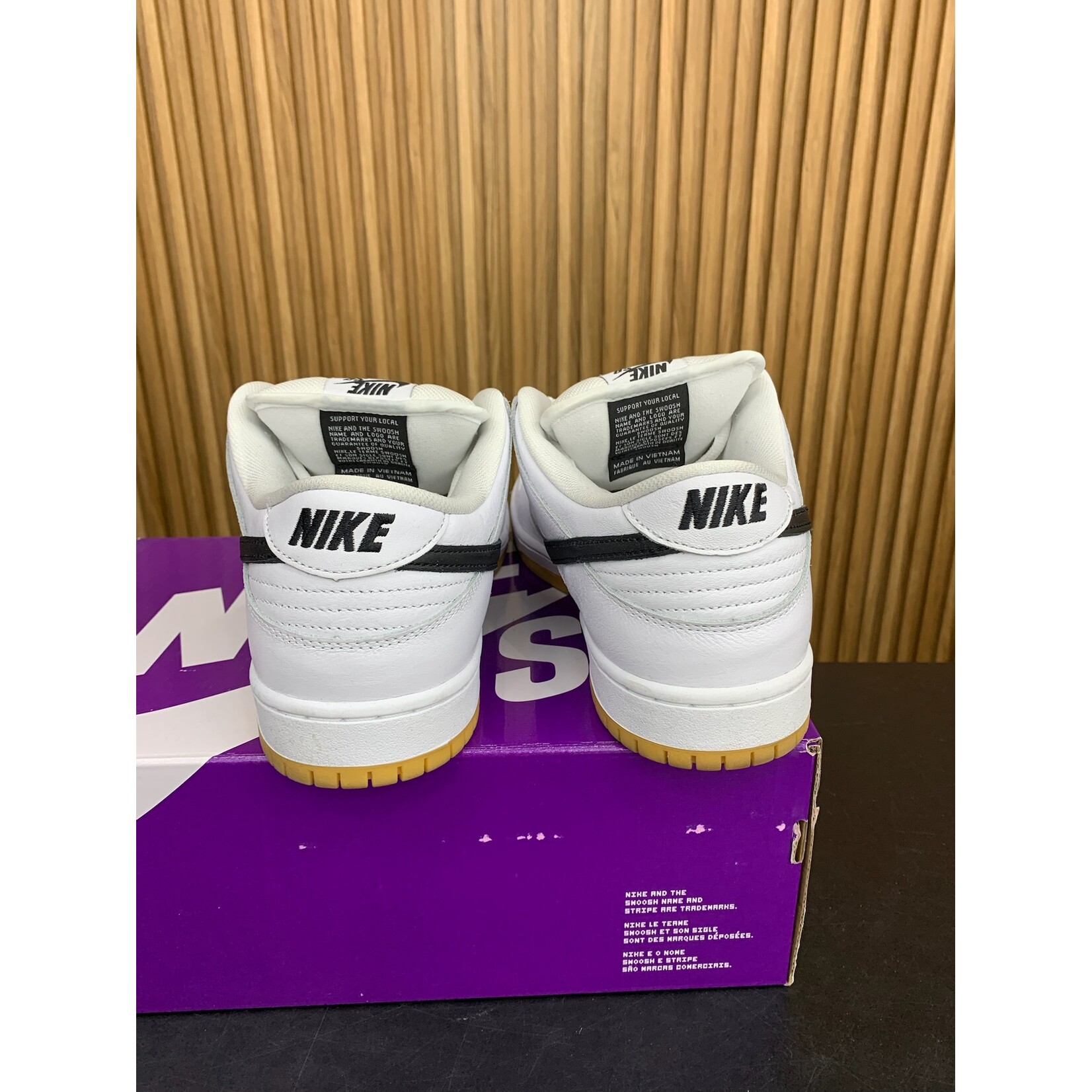 Nike Nike SB Dunk Low Pro White Gum Size 11.5, PREOWNED