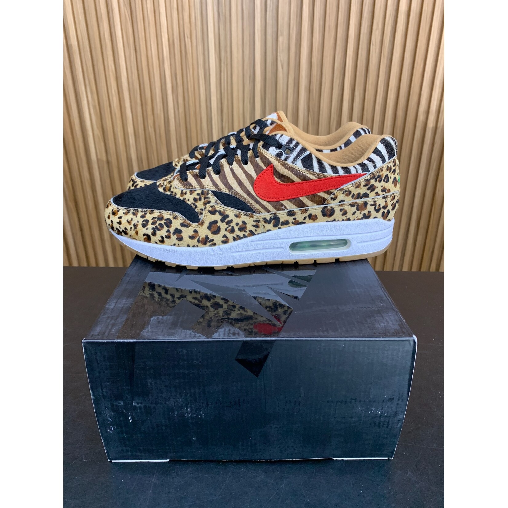 Nike Nike Air Max 1 atmos Animal Pack 2.0 (All Black Box) (2018) Size 11, PREOWNED