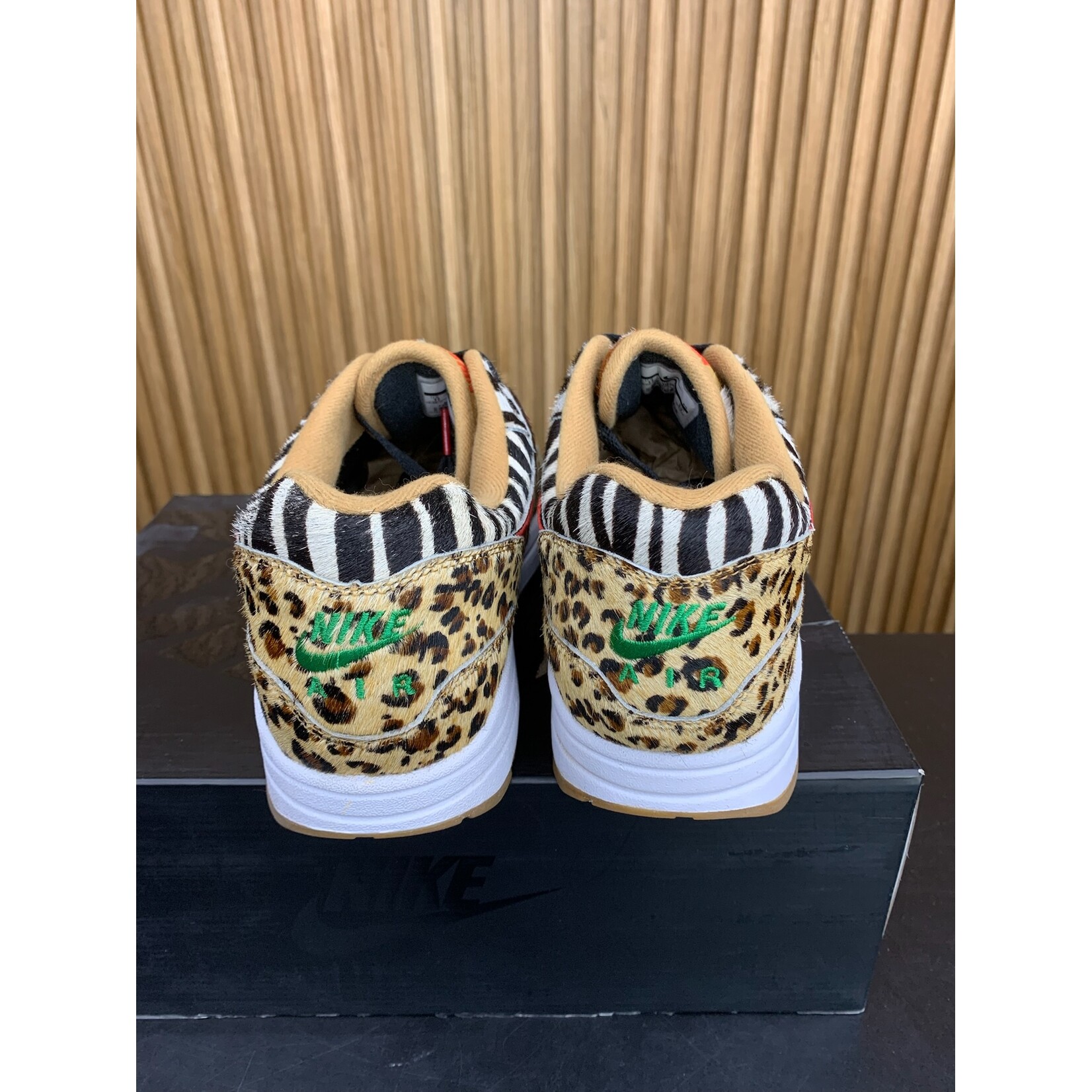 Nike Nike Air Max 1 atmos Animal Pack 2.0 (All Black Box) (2018) Size 11, PREOWNED