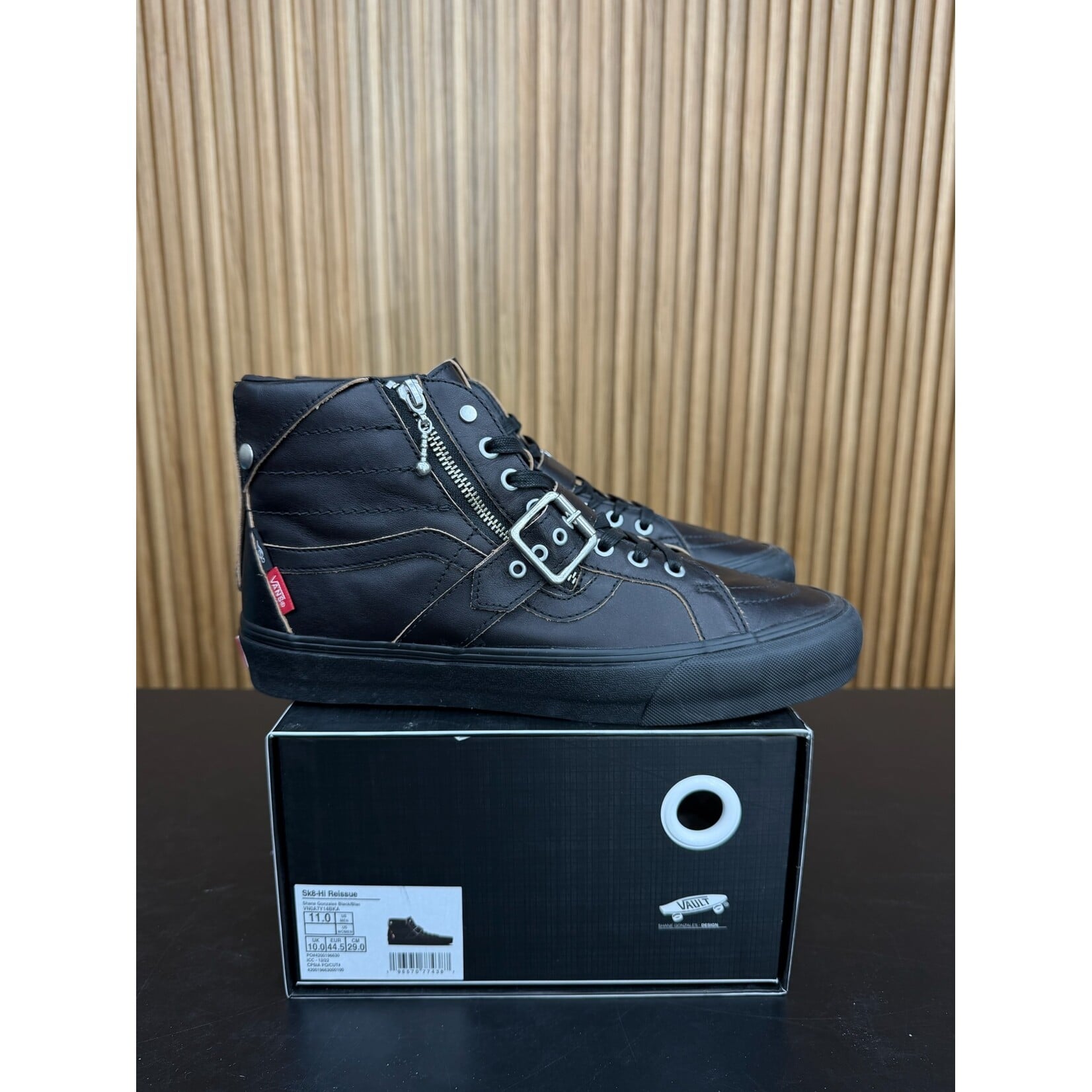 Vans Vans x Shane Gonzales Sk8-Hi Reissue Strap VLT LX 'Star Spangled Glamour' Size 11, PREOWNED
