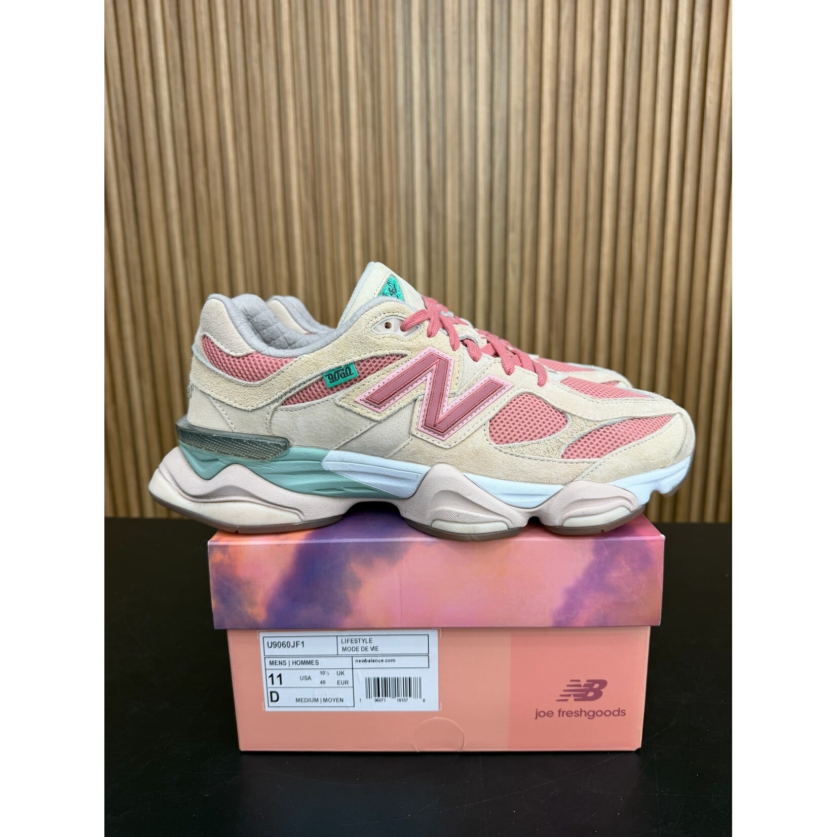 New New Balance 9060 Joe Freshgoods Inside Voices Penny Cookie Pink Size 11, PREOWNED