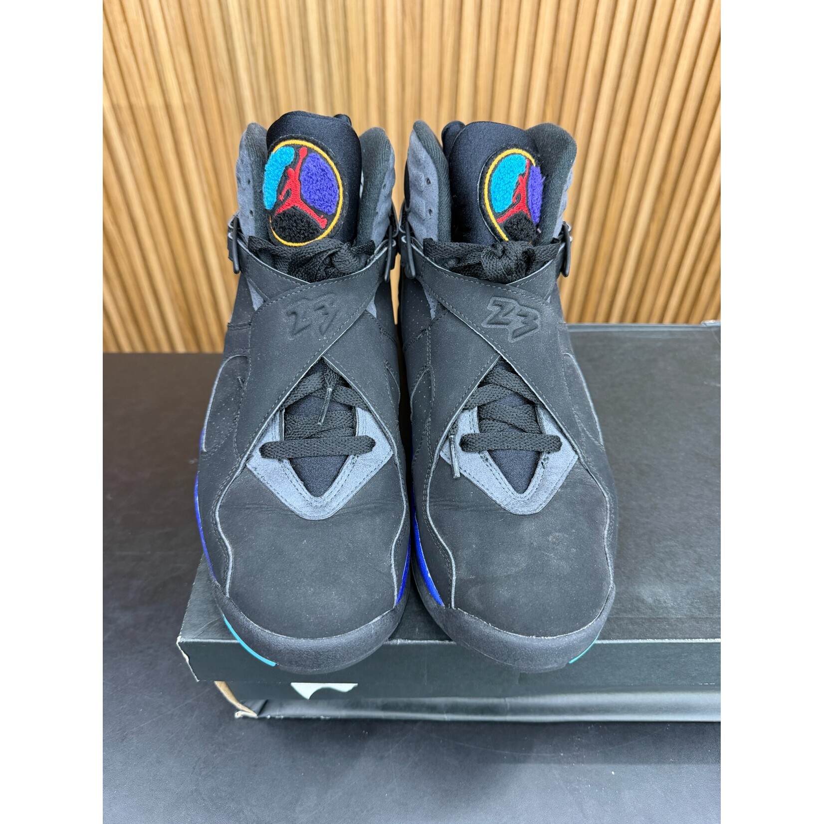 Jordan Jordan 8 Retro Aqua (2015) Size 10, PREOWNED