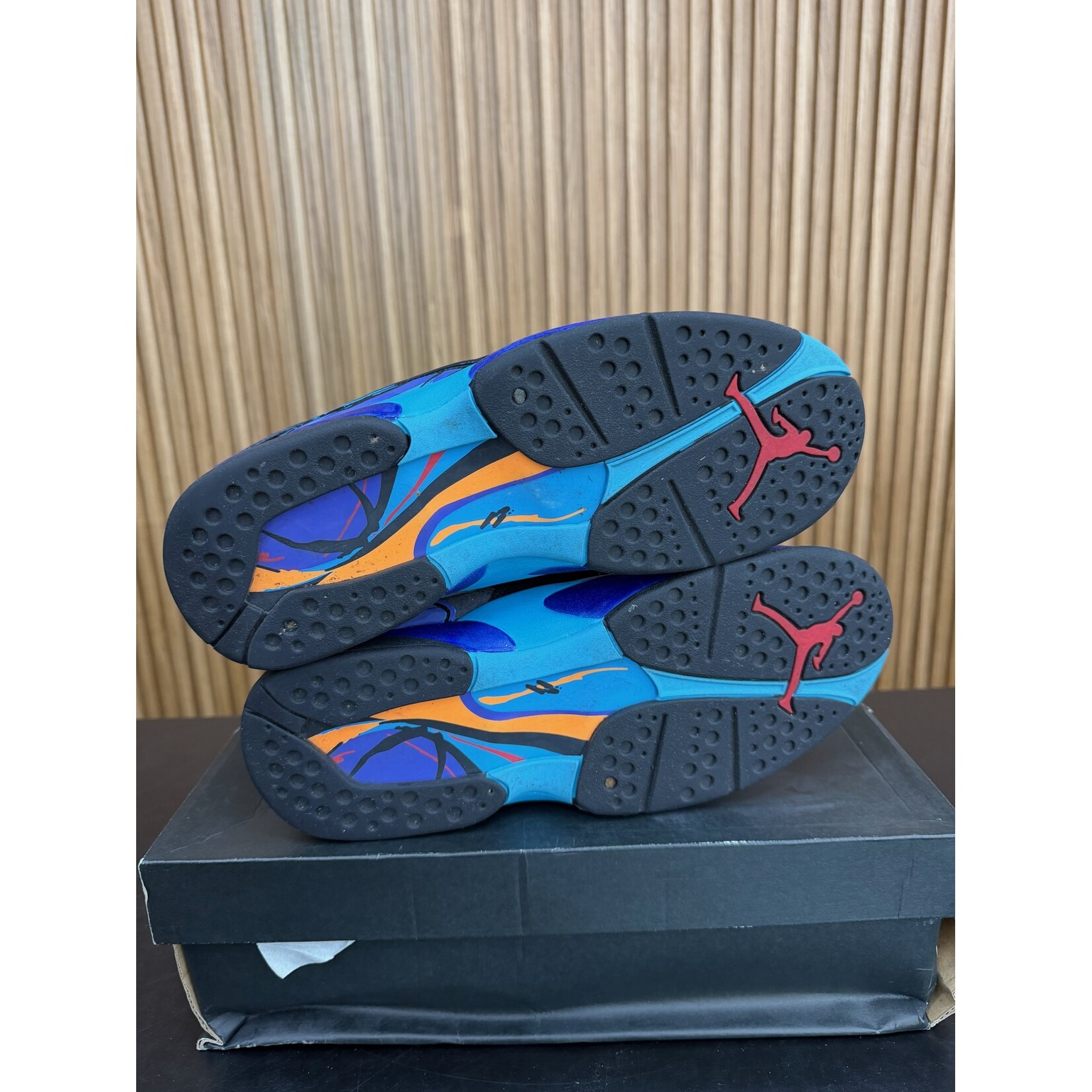 Jordan Jordan 8 Retro Aqua (2015) Size 10, PREOWNED