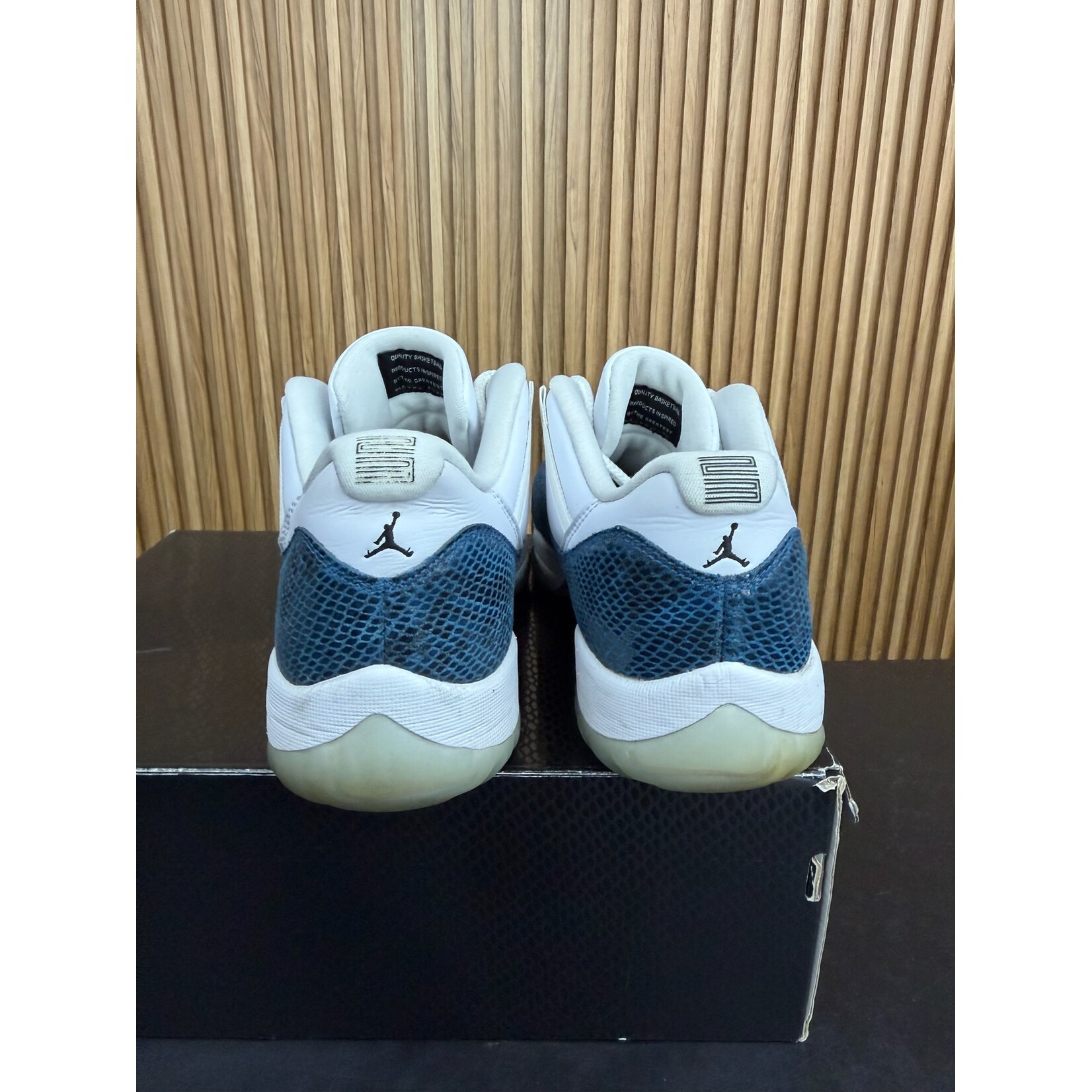 Jordan Jordan 11 Retro Low Snake Navy (2019) Size 10.5, PREOWNED