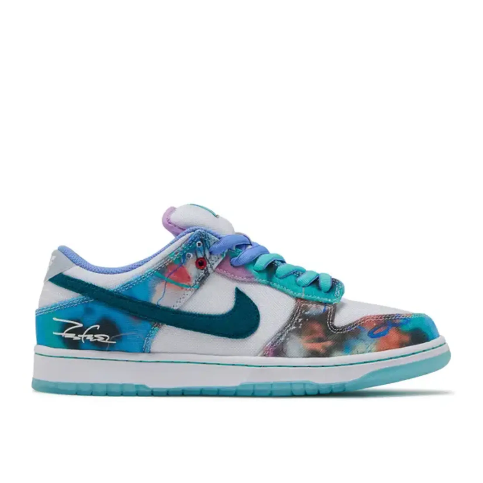 Nike Nike SB Dunk Low Futura Laboratories Bleached Aqua Size 11.5, DS BRAND NEW DAMAGED BOX