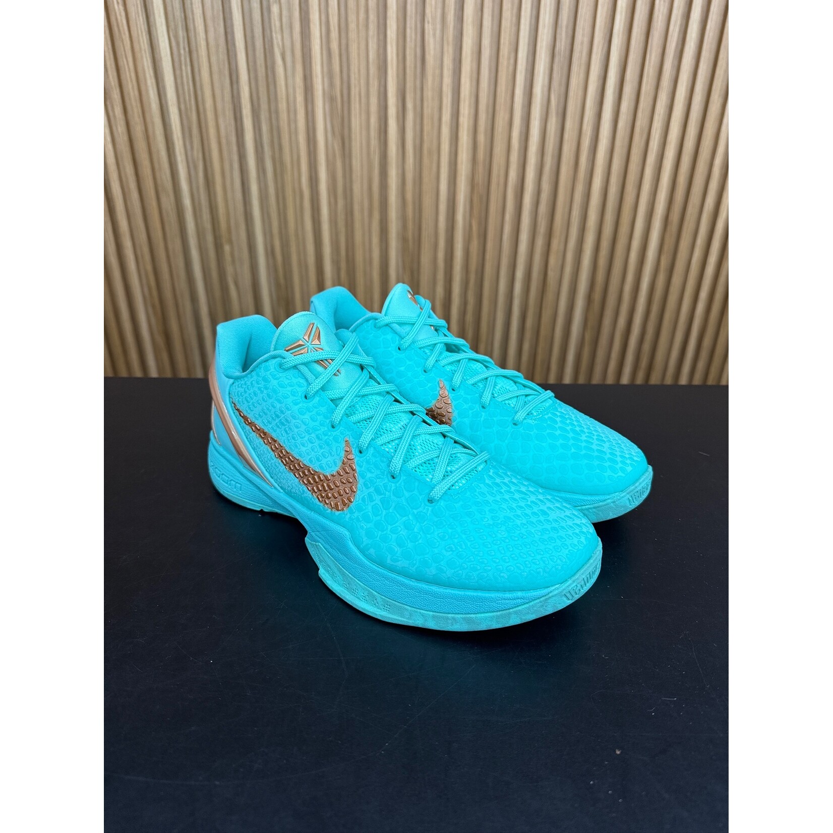 Nike Nike Kobe 6 Protro Jalen Brunson Statue of Liberty Size 8.5, PREOWNED NO BOX