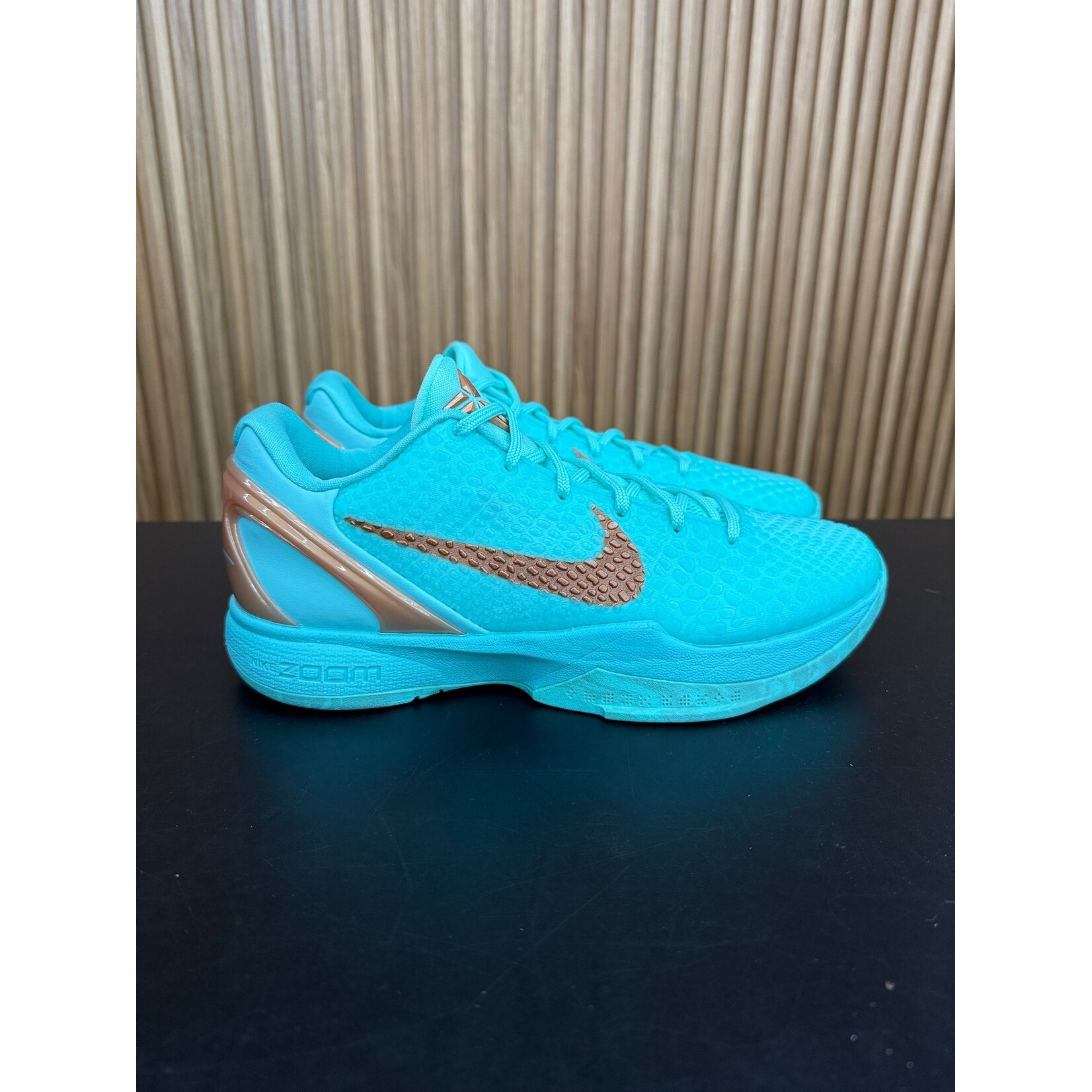 Nike Nike Kobe 6 Protro Jalen Brunson Statue of Liberty Size 8.5, PREOWNED NO BOX