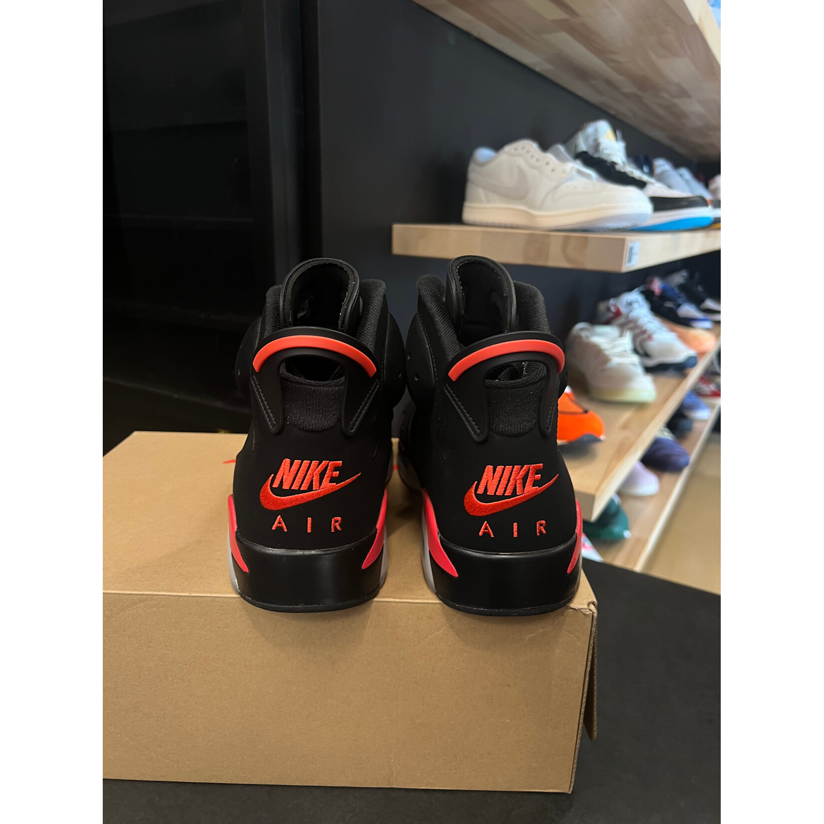 Jordan Jordan 6 Retro Infrared Salesman Size 9, PREOWNED