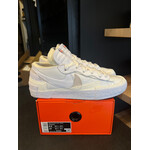 Nike Nike Blazer Low sacai White Patent Leather Size 8.5, PREOWNED*