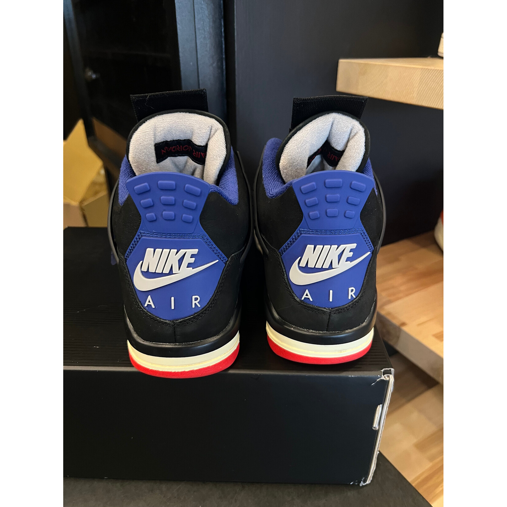Jordan Jordan 4 Retro Rare Air (Gold Lettering) Size 8.5, PREOWNED*