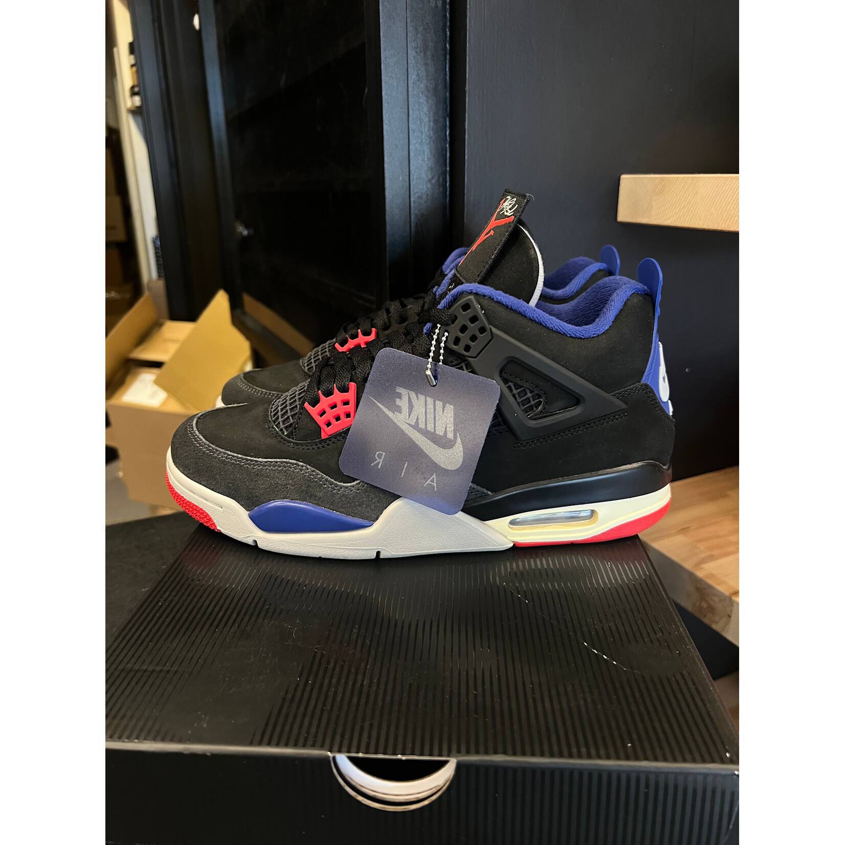 Jordan Jordan 4 Retro Rare Air (Gold Lettering) Size 8.5, PREOWNED*