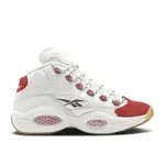 Reebok Reebok Question Mid Vintage Red Toe Size 9, DS BRAND NEW*