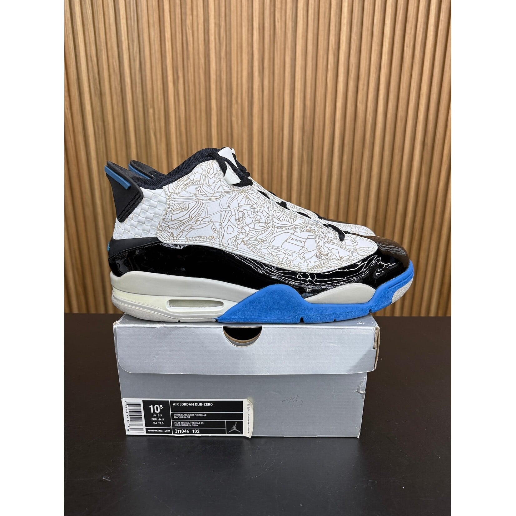 Jordan Jordan Dub-Zero Photo Blue Size 10.5, PREOWNED