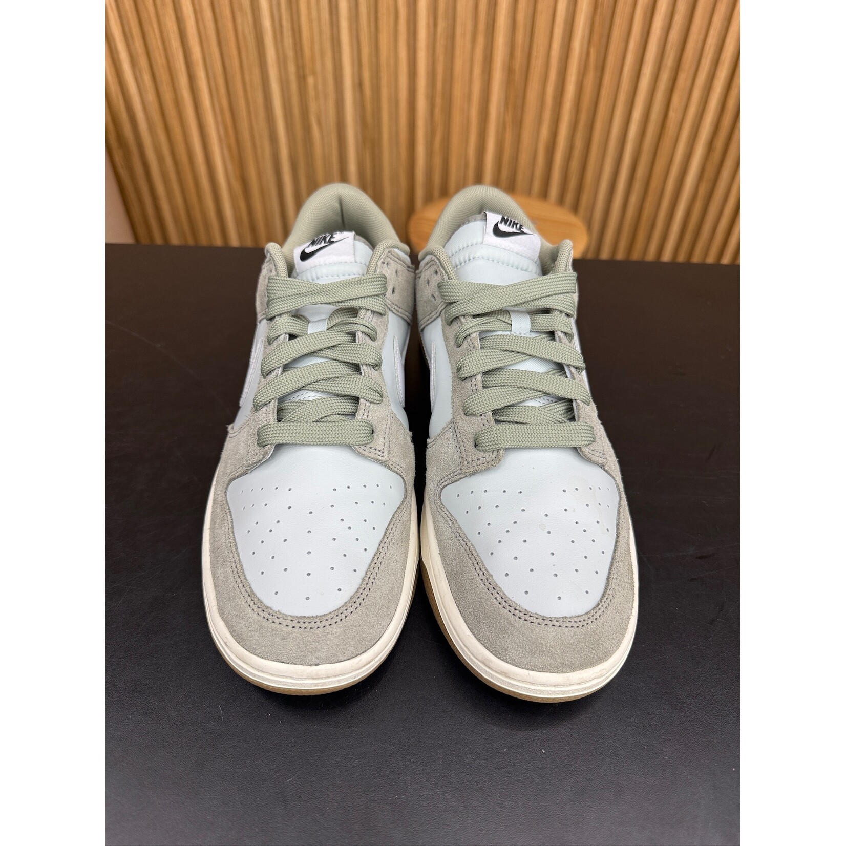 Nike Nike Dunk Low Retro SE Light Silver Light Army Sail White Size 12, PREOWNED NO BOX
